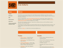 Tablet Screenshot of evanmcmurry.com